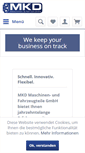 Mobile Screenshot of mkdgmbh.de